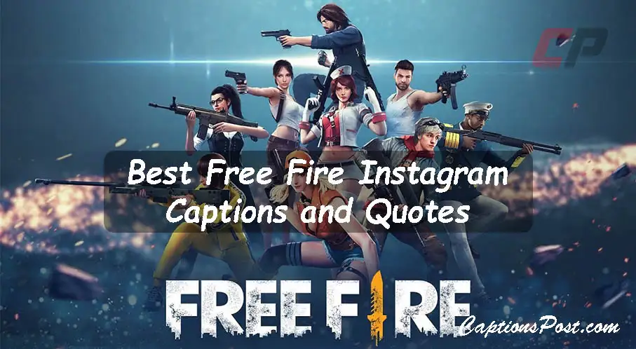 Free Fire Instagram Captions
