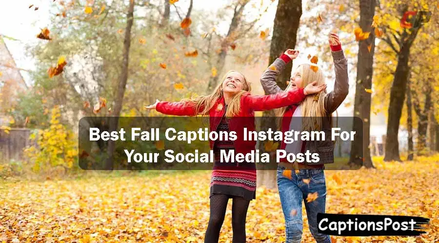 Fall Captions Instagram