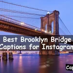 Brooklyn Bridge Captions