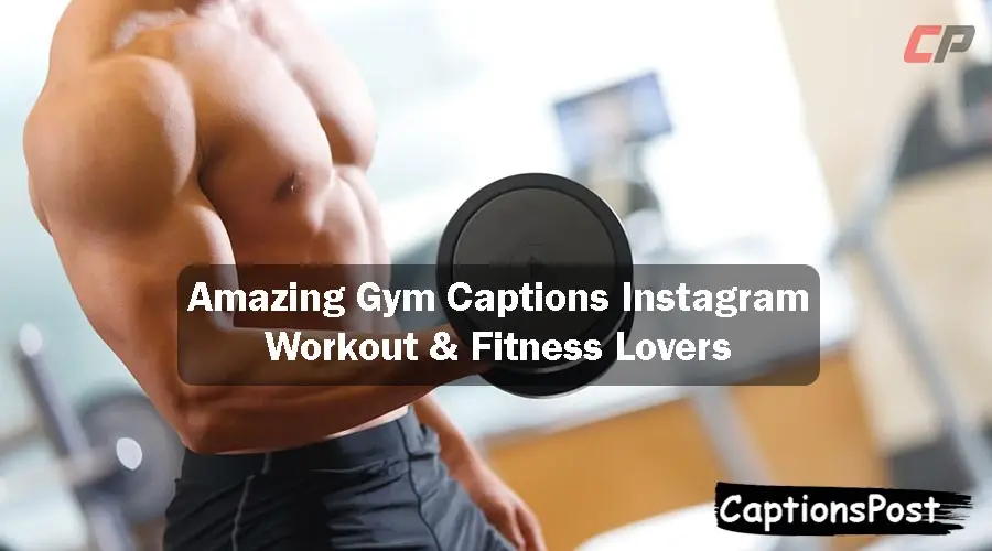 Gym Captions Instagram