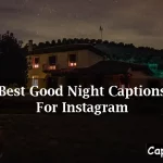 Good Night Captions