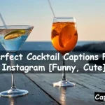 Cocktail Captions For Instagram