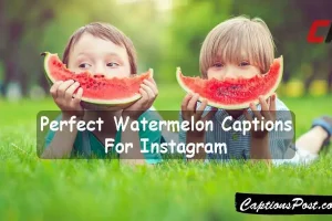 Watermelon Captions For Instagram