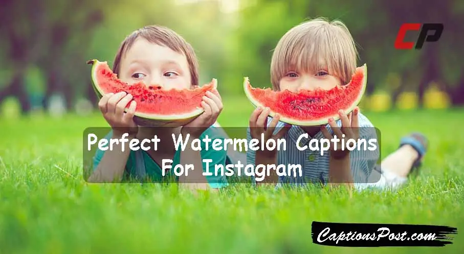 Watermelon Captions For Instagram