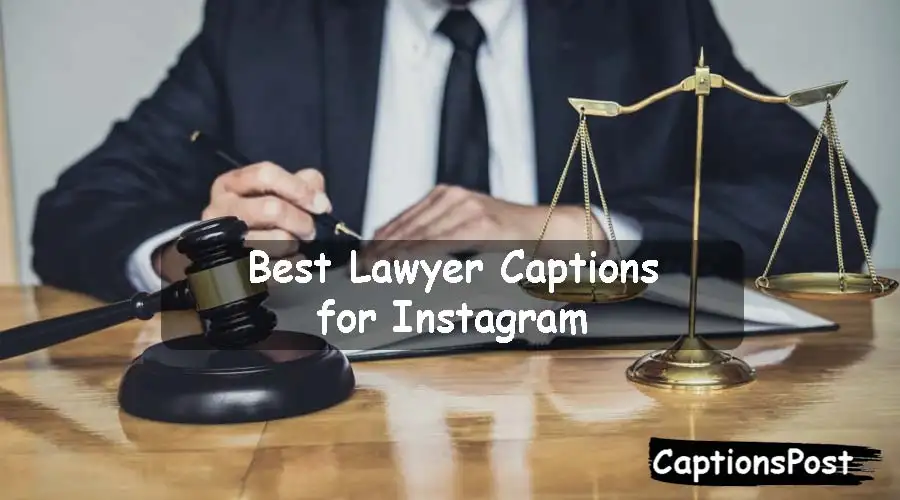 Lawyer Captions for Instagram