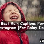Rain Captions For Instagram