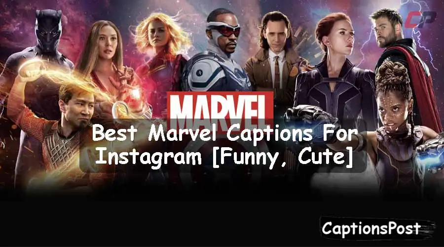 Marvel Captions For Instagram