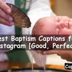 Baptism Captions for Instagram