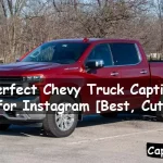 Chevy Truck Captions for Instagram