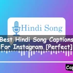 Hindi Song Captions For Instagram