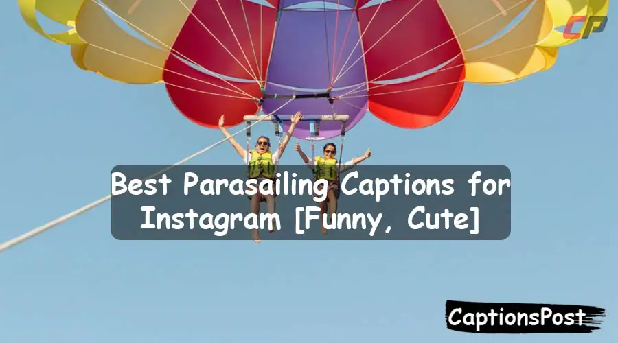 Parasailing Captions for Instagram