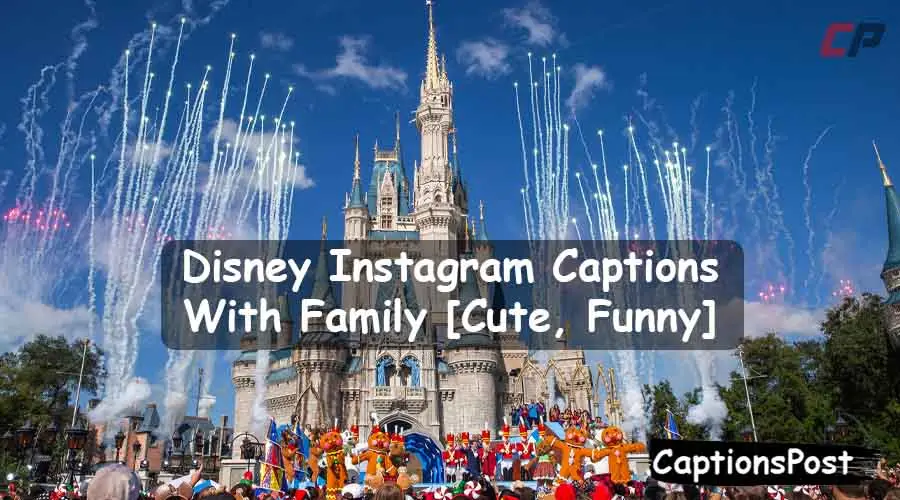 Disney Instagram Captions With Family