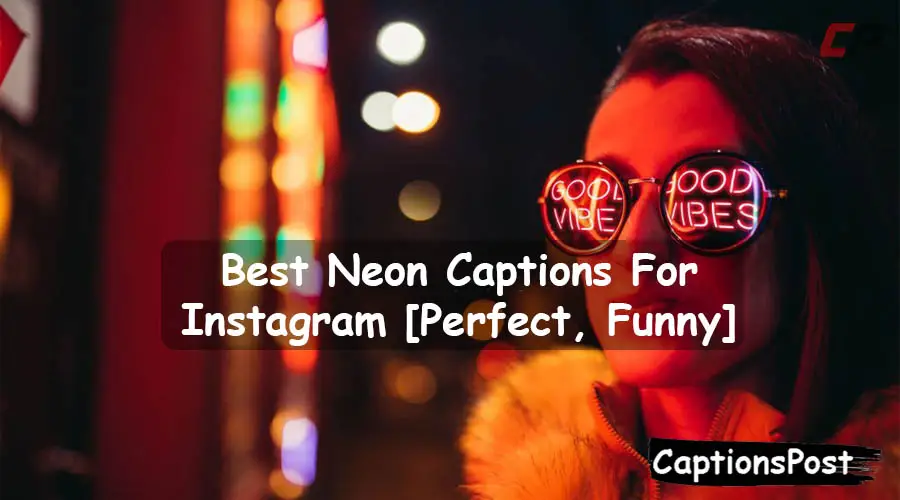 Neon Captions For Instagram