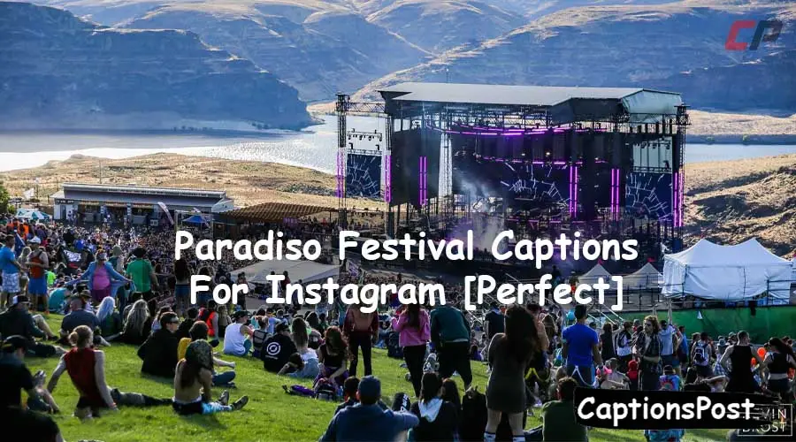 Paradiso Festival Captions For Instagram