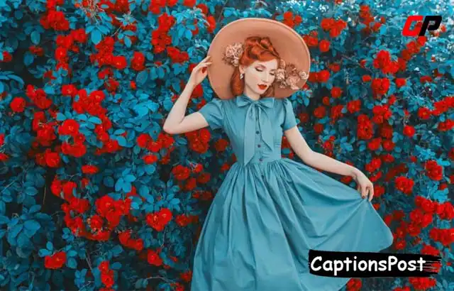 Floral Dress Captions for Instagram