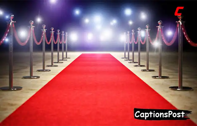 Red Carpet Captions for Instagram