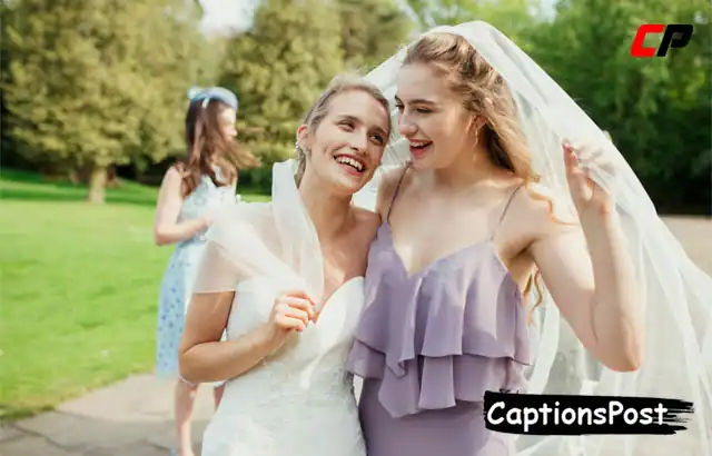 Sister Wedding Captions for Instagram