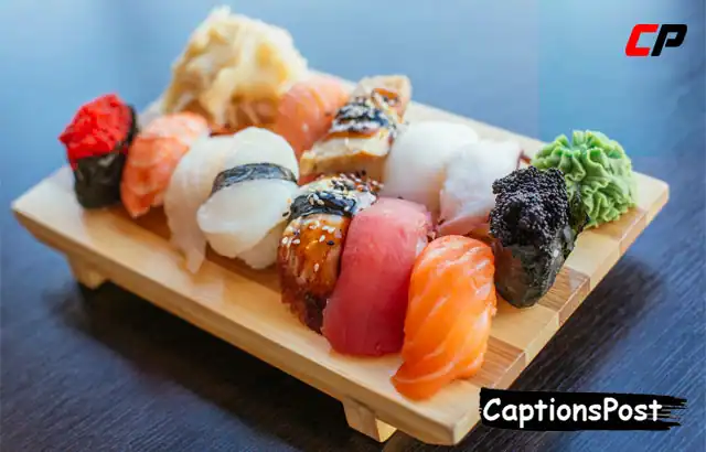 Sushi Captions for Instagram