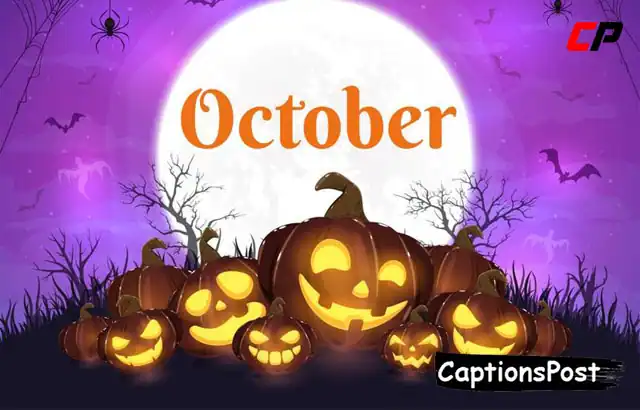 October Captions for Instagram